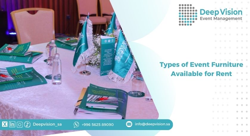 Types of Event Furniture Available for Rent