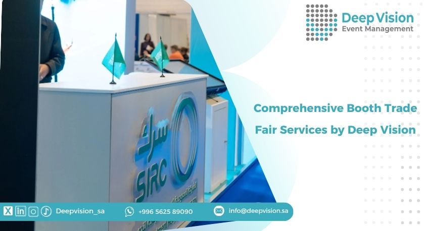Comprehensive Booth Trade Fair Services by Deep Vision