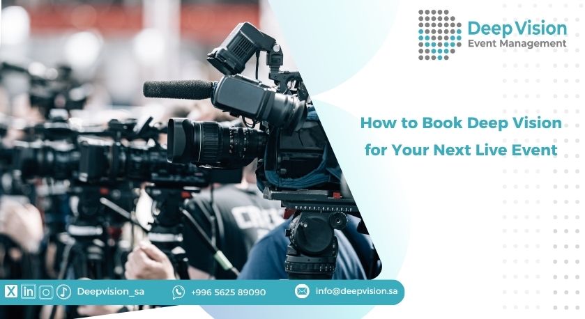 How to Book Deep Vision for Your Next Live Event