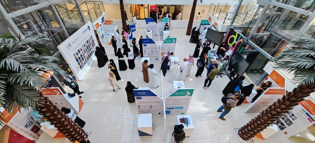 Design and execution of the “Forward” exhibition for the College of Advertising at UBT University.