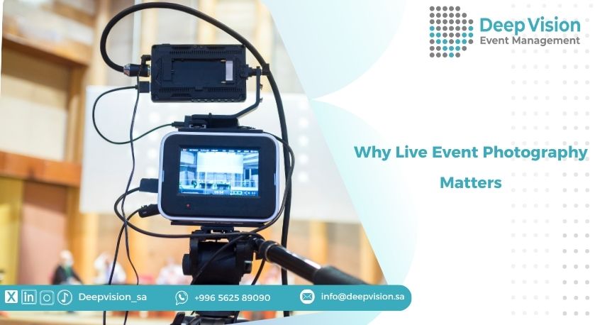 Why Live Event Photography Matters