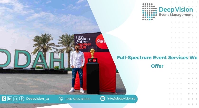 Full-Spectrum Event Services We Offer