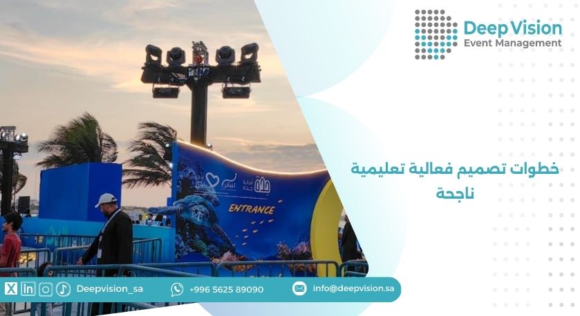 خطوات تصميم فعالية تعليمية ناجحة