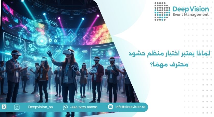 لماذا يعتبر اختيار منظم حشود محترف مهمًا؟