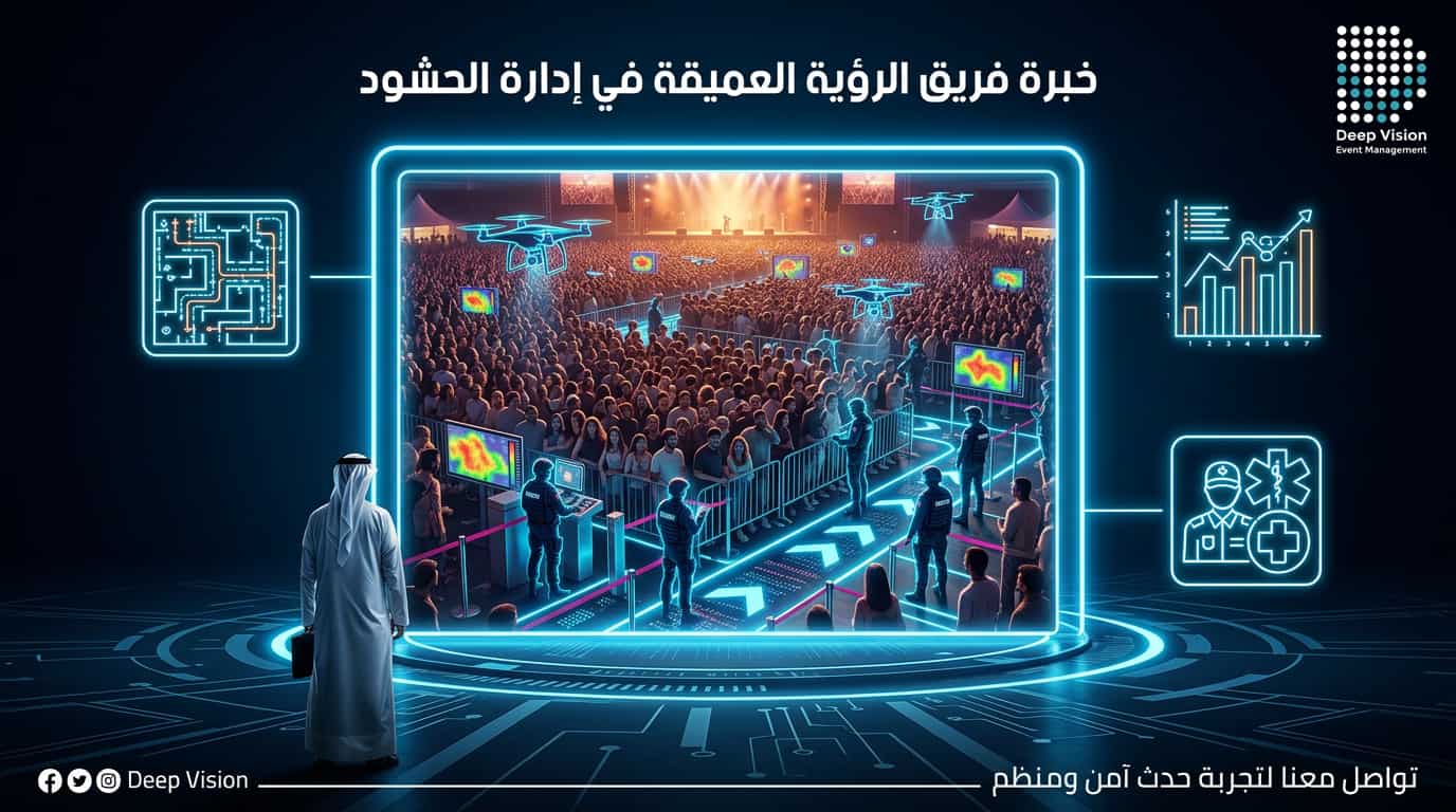 منظم حشود احترافي كيف تنجح الفعاليات الكبيرة بلا فوضى