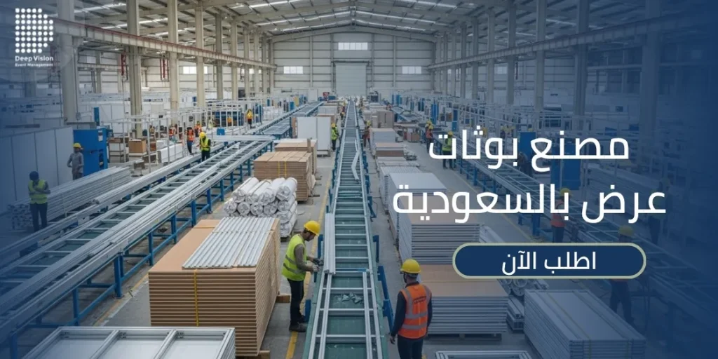 اشهر مصنع بوثات عرض في السعودية 2026