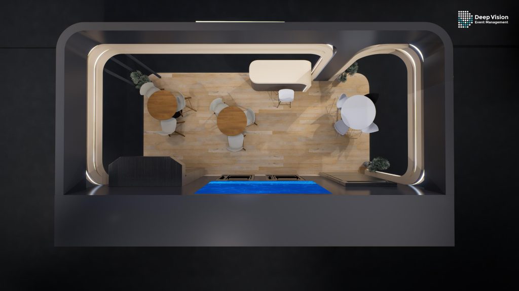 Sana Food Industries Booth Design